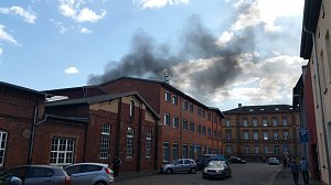 Gro&szlig;brand auf Bahnhofsgel&auml;nde