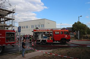 Feuer am Hauptbahnhof