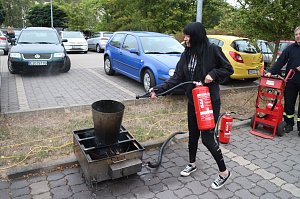 Aktion junge Fahrer am Berufsschulzentrum Nordhausen