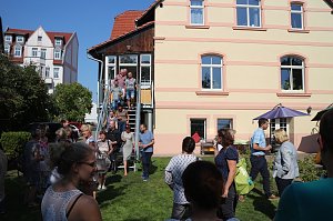 Zwei H&auml;user ein Dach - aus dem "MeGeHa" und dem "Haus der Kinder" wird das "Haus der Generationen"
