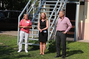 Zwei H&auml;user ein Dach - aus dem "MeGeHa" und dem "Haus der Kinder" wird das "Haus der Generationen"