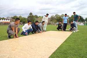 Erstes Cricket-Match des TSG Krimderode