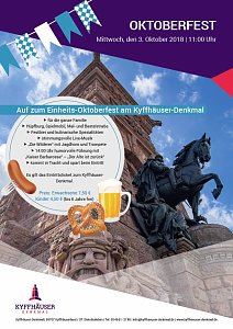 Tag der Deutschen Einheit am Kyffhäuser-Denkmal