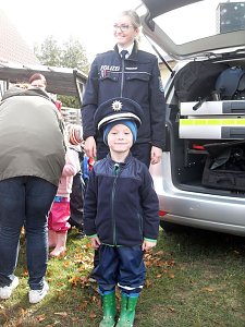 Besuch von Feuerwehr und Polizei