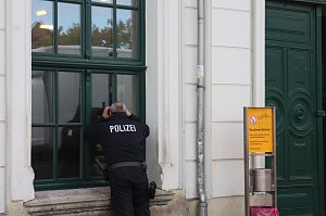 Polizeieinsatz am Bahnhof