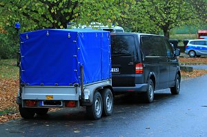 Gro&szlig;einsatz der Polizei