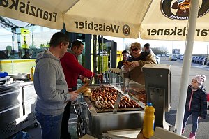 Es wurde angegrillt