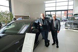 Sonnige Aussichten beim Skoda-Buffet