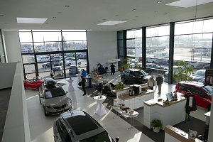 Sonnige Aussichten beim Skoda-Buffet