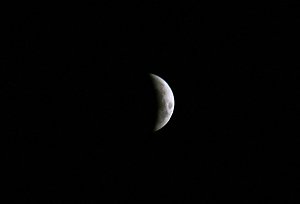 Mondfinsternis am 21. Januar 2019