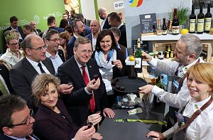 Hofladen des Tourismusverbandes S&uuml;dharz-Kyffh&auml;user auf der Gr&uuml;nen Woche