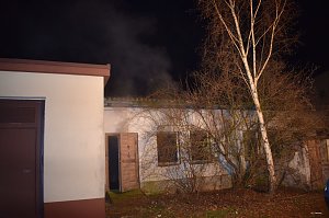 Schuppenbrand in der Bochumer Stra&szlig;e