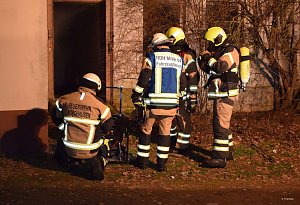 Schuppenbrand in der Bochumer Stra&szlig;e