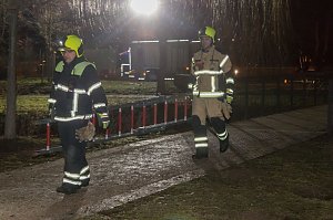 Aus eiskalten Fluten gerettet