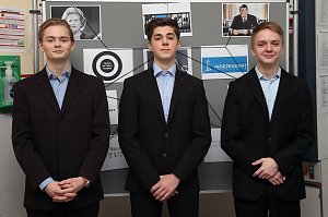 Soziale Ungerechtigkeit als Untersuchungsgegenstand beleuchteten Oskar N&uuml;&szlig;le, Alexander B&ouml;hme und Tim Noack vielf&auml;ltig und zeigten L&ouml;sungsans&auml;tze auf
