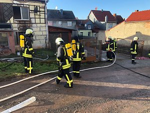 Wohnungsbrand in Auleben