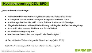 Diskussion zur Pflegesituation in Nordth&uuml;ringen.