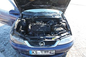 Auto brannte auf Rastplatz aus