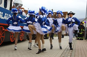 Festumzug zum 50. Jubil&auml;um in Wollersleben