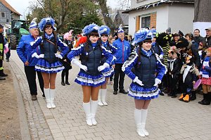 Festumzug zum 50. Jubil&auml;um in Wollersleben