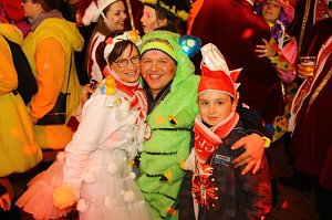 Festumzug zum 50. Jubil&auml;um in Wollersleben