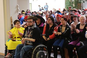 Rosenmontag bei der Nordth&uuml;ringer Lebenshilfe