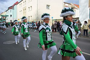 Der Rosenmontagsumzug in Sondershausen (1)