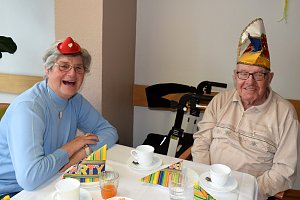 Rosenmontag im DRK-Pflegeheim