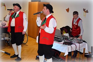 Rosenmontag im DRK-Pflegeheim