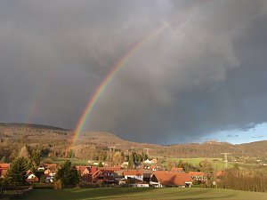 Abendstimmung &uuml;ber Neustadt-Osterode
