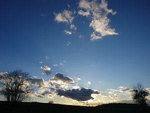 Abendstimmung &uuml;ber Neustadt-Osterode