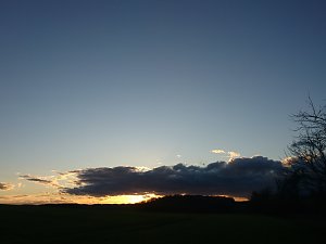 Abendstimmung &uuml;ber Neustadt-Osterode