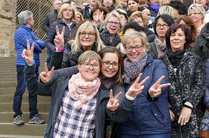 Mit 113 Frauen auf Erlebnistour in Erfurt