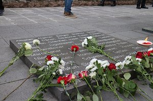 Gedenken zum 74. Jahr der Befreiung des KZ Mittelbau-Dora