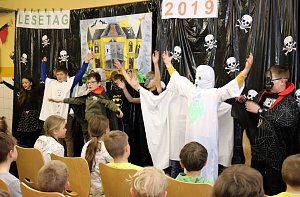 Gruseliger Lesewettbewerb an der Grundschule G&ouml;rsbach