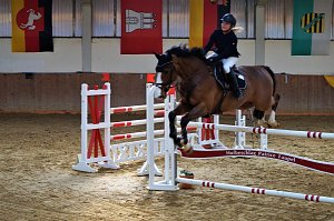 3. Hallenmeisterschaft Springreiten