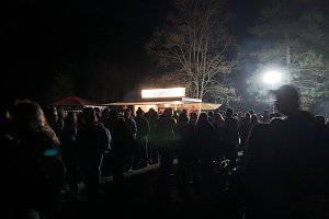 Osterfeuer in Ilfeld