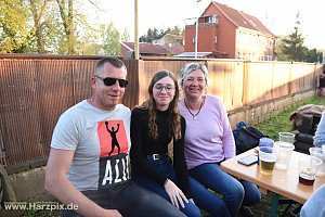 Osterfeuer in NDH Salza
