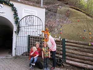 Der Osterhase unter Tage