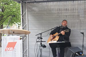 1. Mai auf dem Nordh&auml;user Rathausplatz