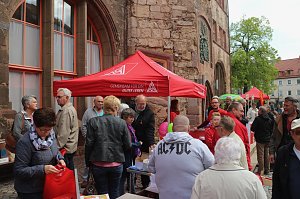 1. Mai auf dem Nordh&auml;user Rathausplatz