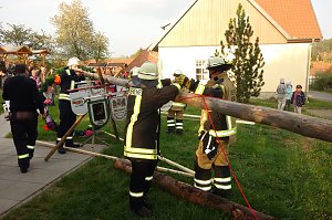 Maibaum in Herreden gesetzt