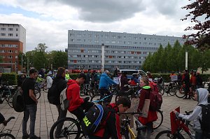 Fahrraddemo rollte durch Nordhausen