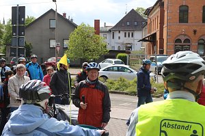 Fahrraddemo rollte durch Nordhausen