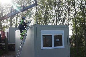 Containergeb&auml;ude f&uuml;r das Tierheim Nordhausen