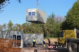 Containergeb&auml;ude f&uuml;r das Tierheim Nordhausen