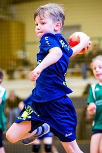 Handballzwerge im Mittelpunkt
