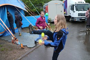 Kleinkunst aus dem Koffer -Zappelini er&ouml;ffnet die Zeltsaison