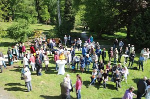 Eine &Auml;ra geht zu Ende - Gisela Hartmann wurde heute als Vorsitzende der B&uuml;rgerstiftung Park Hohenrode verabschiedet