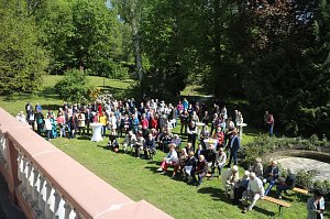 Eine &Auml;ra geht zu Ende - Gisela Hartmann wurde heute als Vorsitzende der B&uuml;rgerstiftung Park Hohenrode verabschiedet